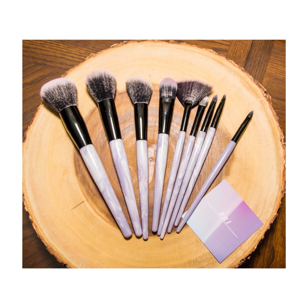 Marble Makeup Brush Set